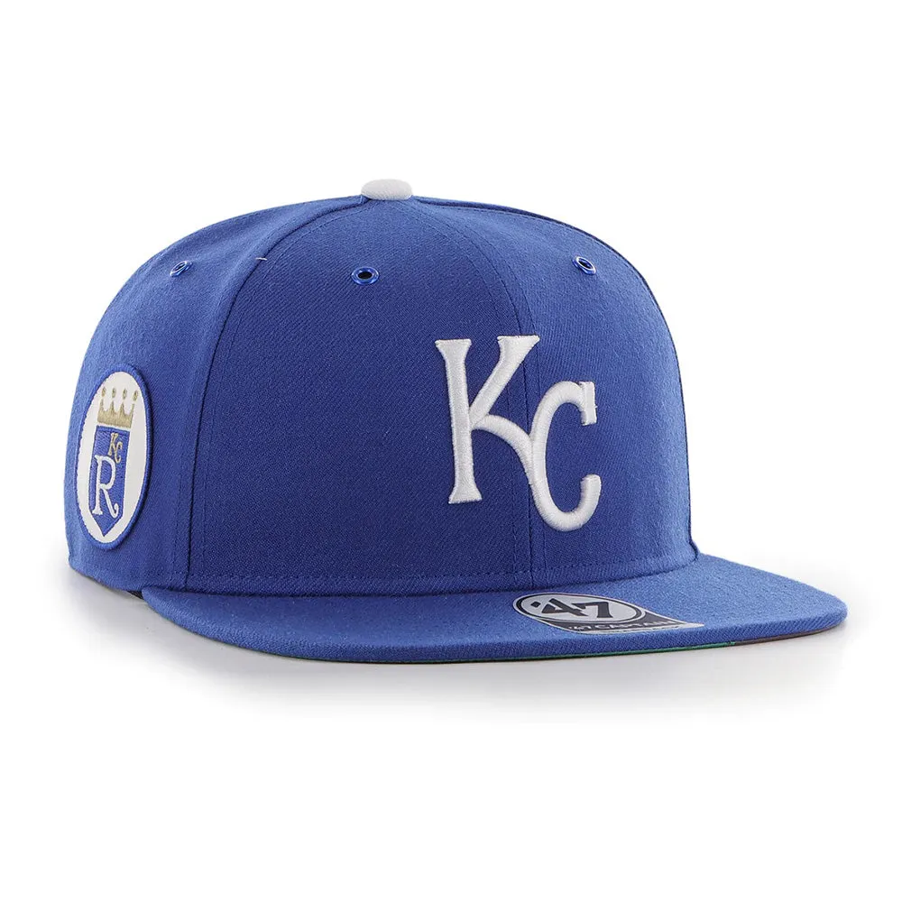 47 Brand Kansas City Royals Cooperstown Collection Pine Tar Captain Snapback Hat