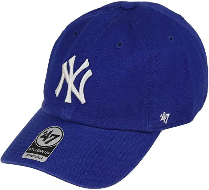 47 MLB New York Yankees Mens Brand Clean Up Adjustable Cap