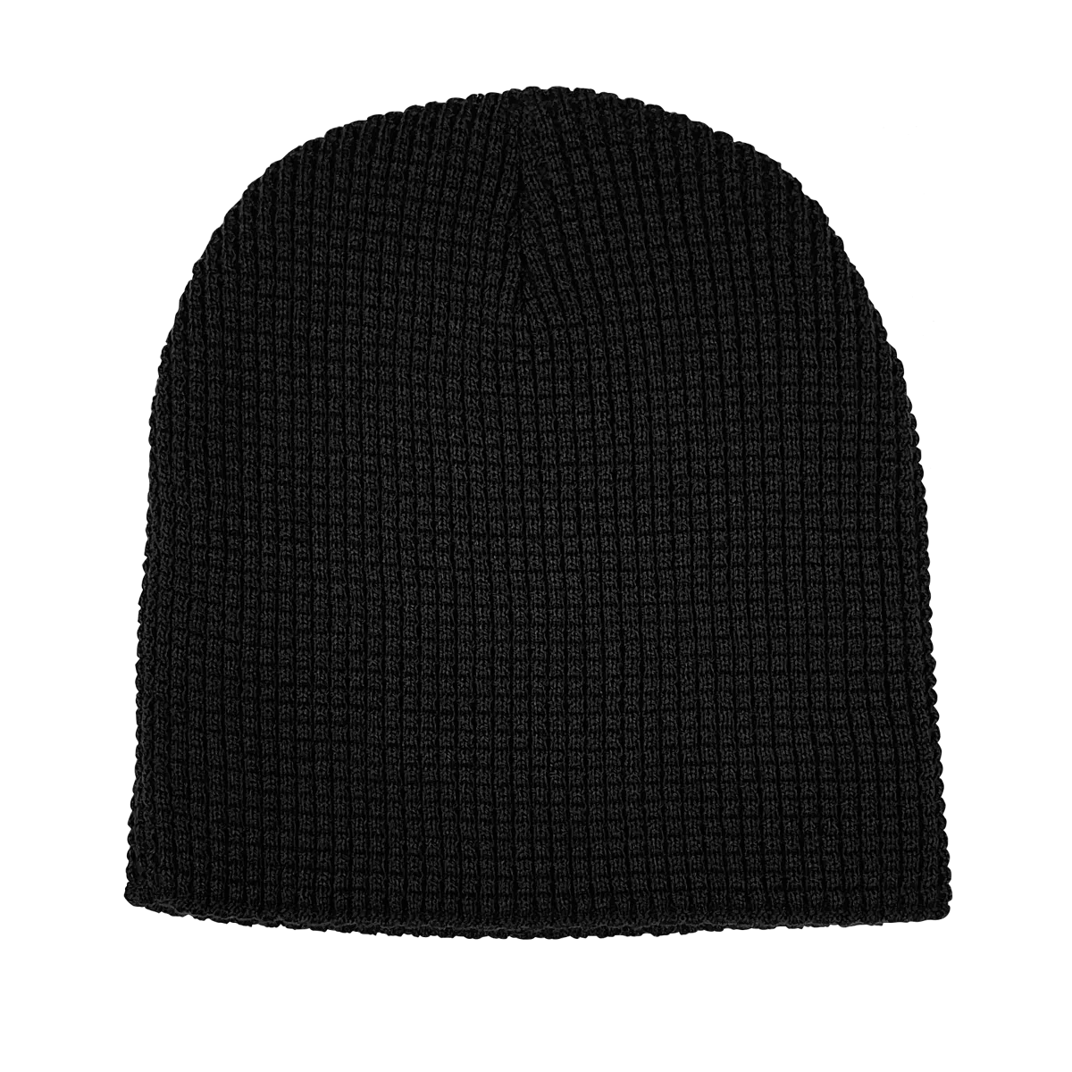 8 Waffle Knit Skull Beanie - WK75