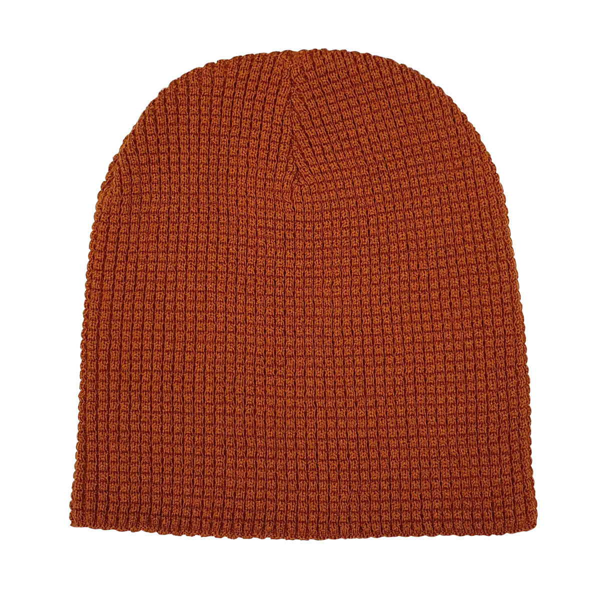 8 Waffle Knit Skull Beanie - WK75