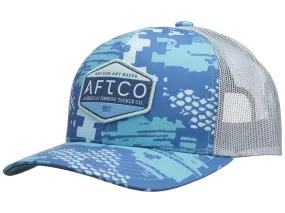 Aftco Transfer Trucker Hat Teal Digi Camo