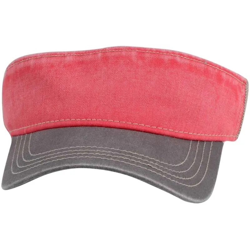 Ahead Dusk/Storm/Tan 3-Tone Stain Visor