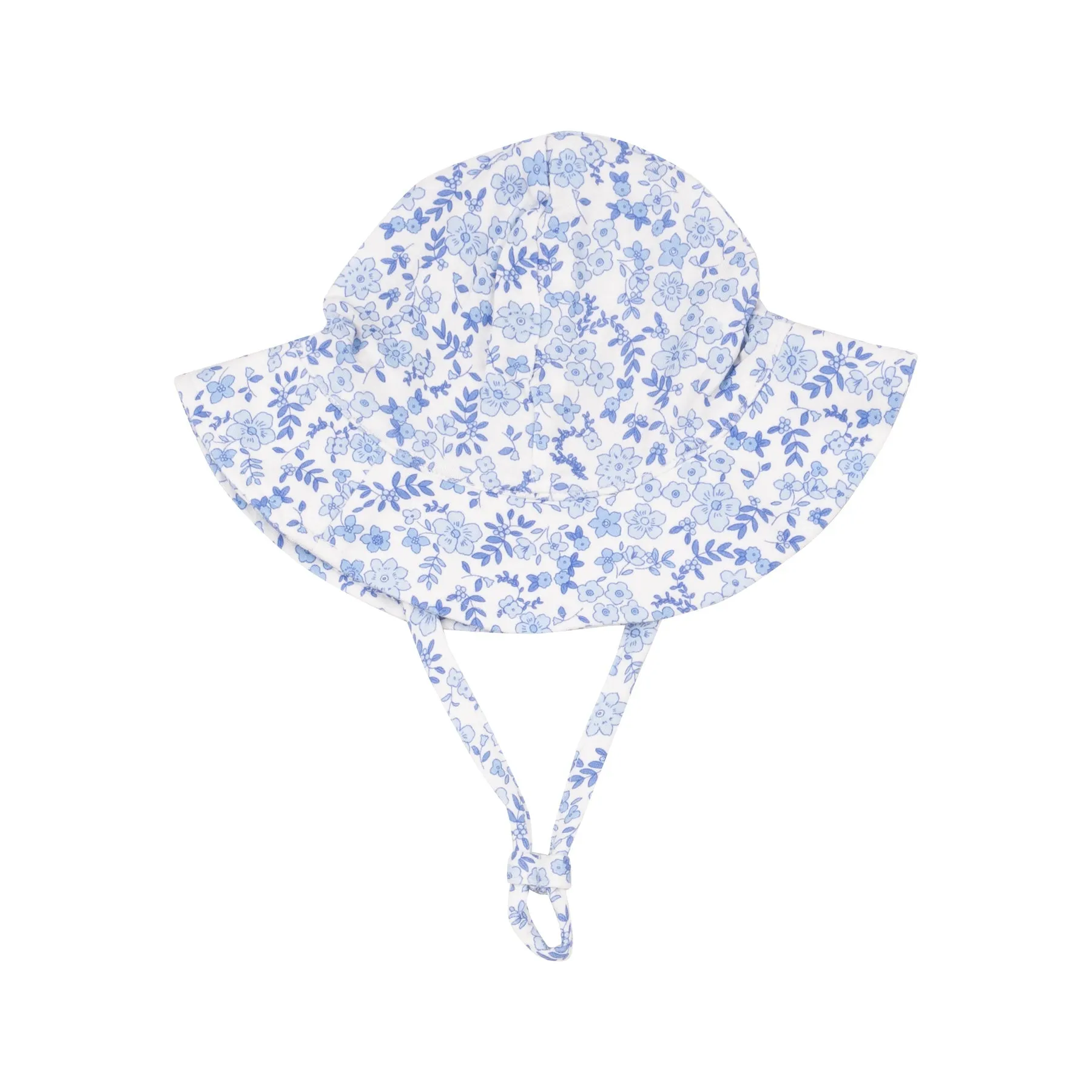 Angel Dear - Sunhat - Blue Calico Floral