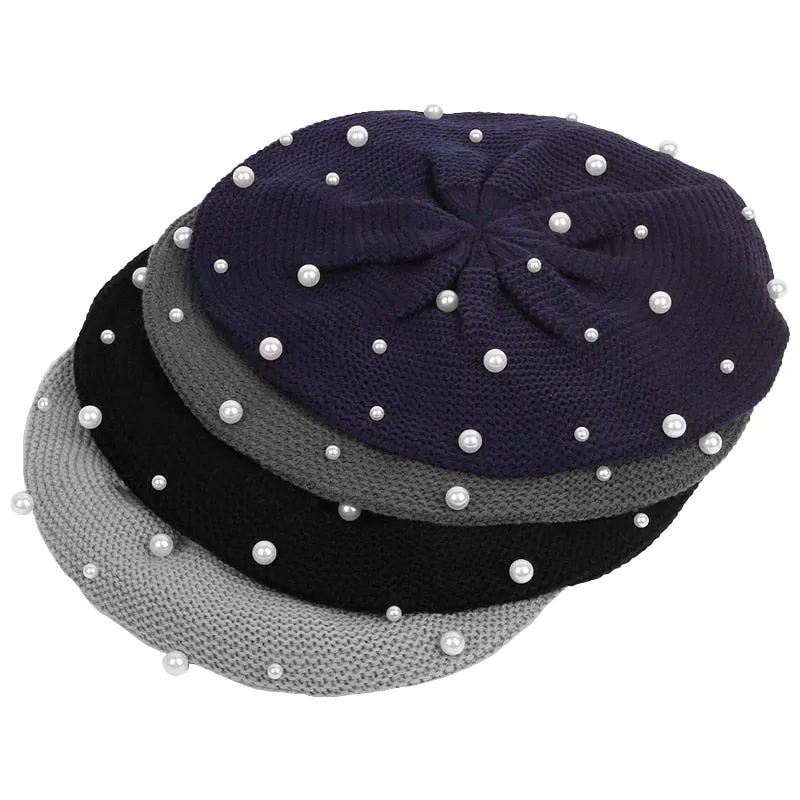 Beret Queen Milan (Navy blue)