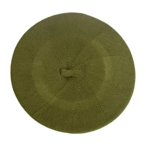 Beret Queen Monica (Army Green)