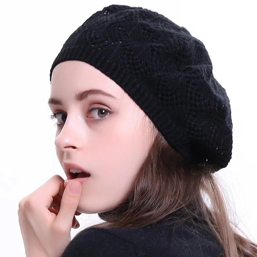 Beret Queen Nebraska (Black)