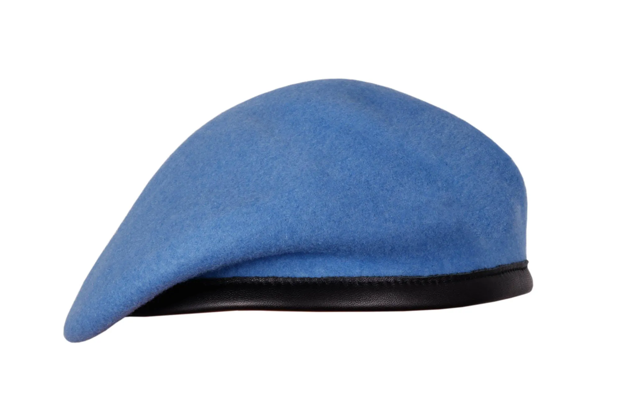 Beret UN - United Nations - Blue Silk Lined