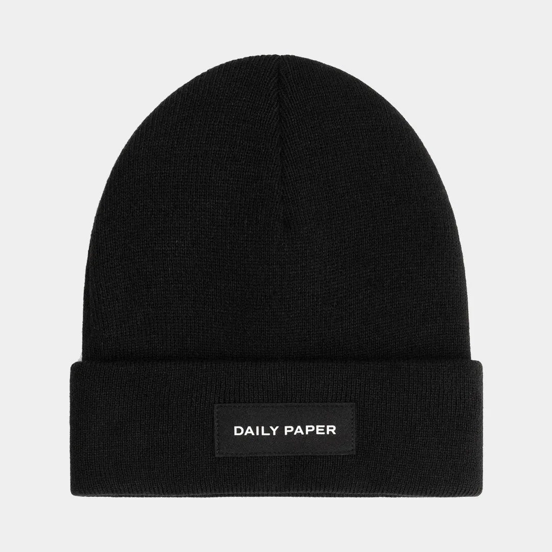 Black Essential Beanie