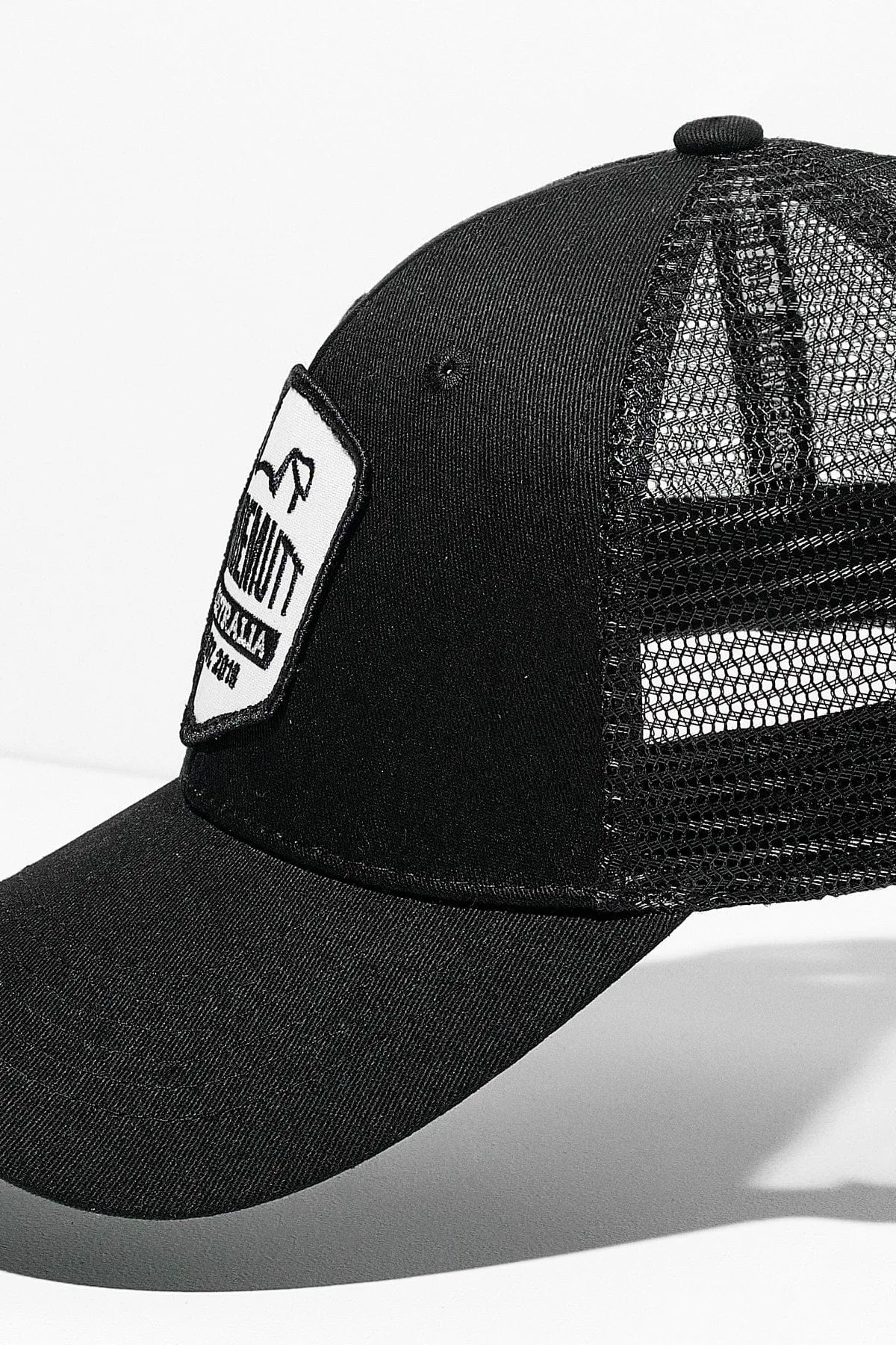 Black Trucker Cap