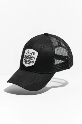 Black Trucker Cap