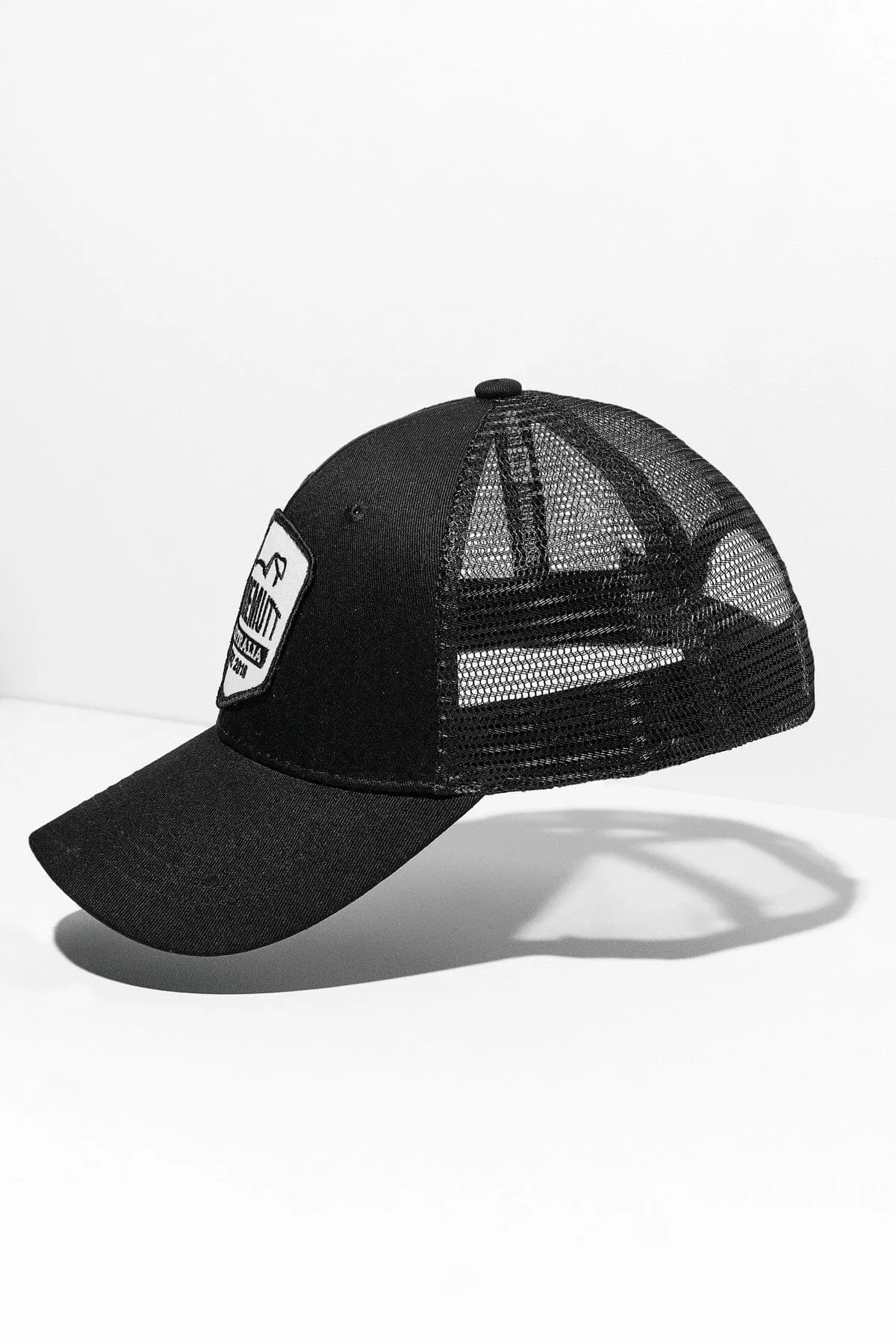 Black Trucker Cap