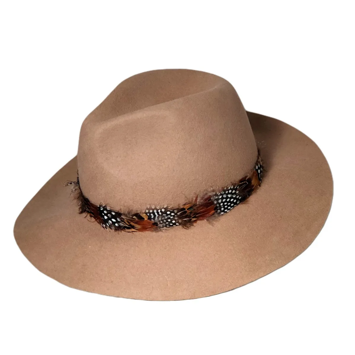 Boho Feather Band Hat [3 Colors]