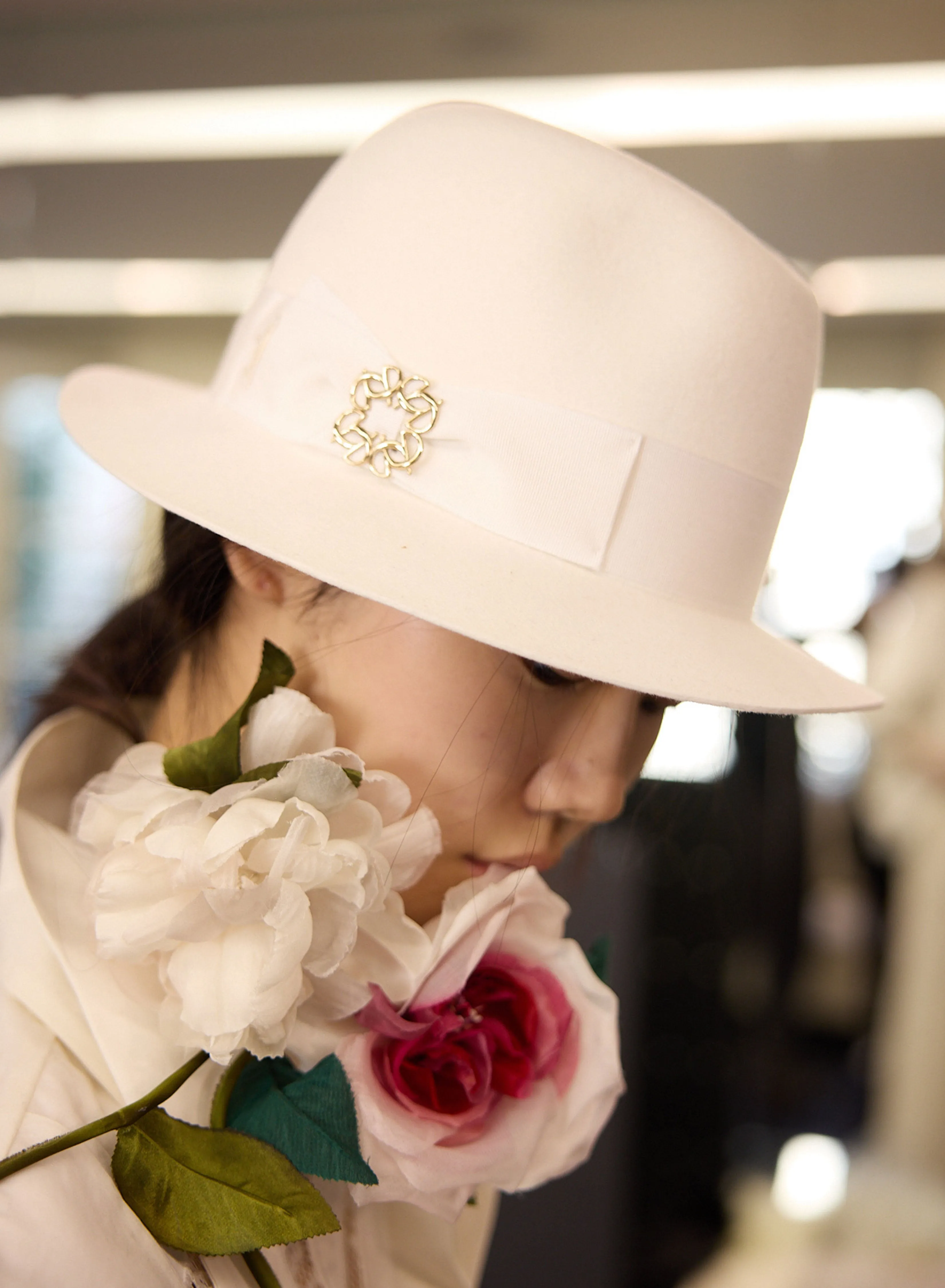 BORSALINO X ELIE SAAB Nila Hat