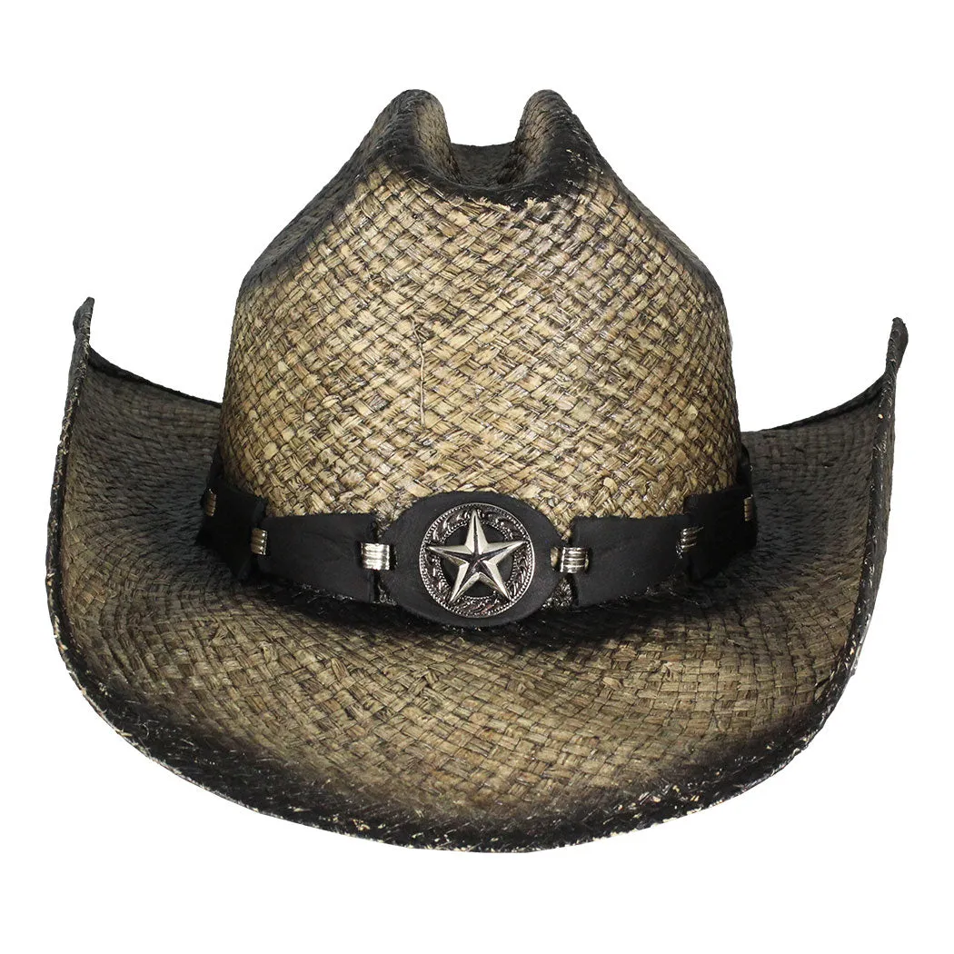 Bullhide Hats Star Central Straw Cowboy Hat