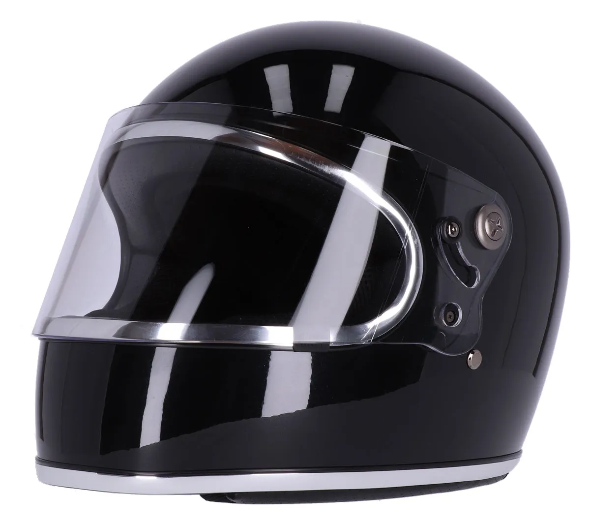 Chase helmet, gloss black