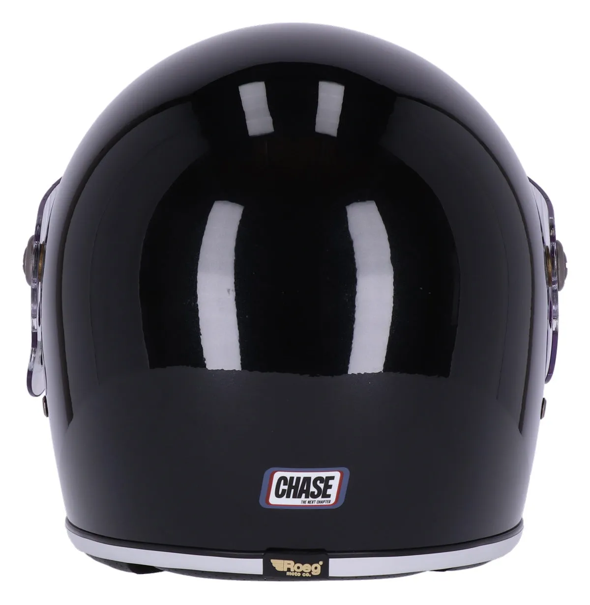 Chase helmet, gloss black