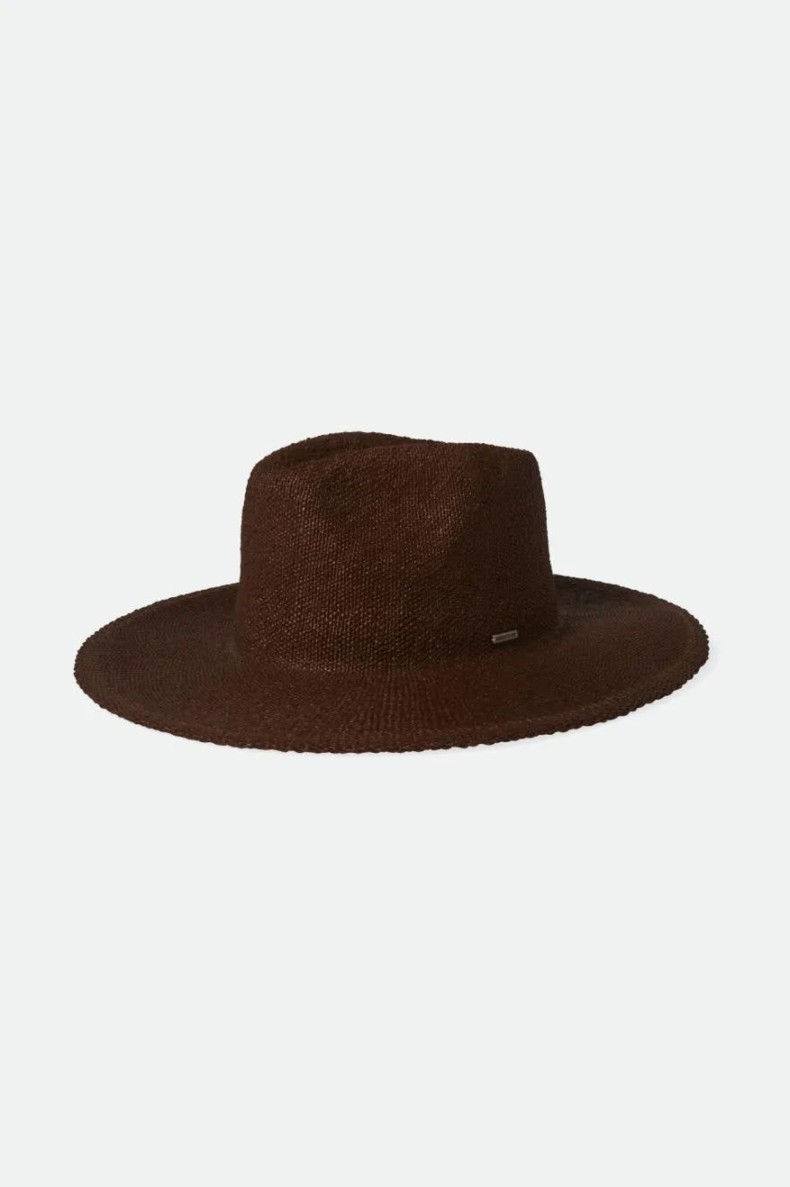 Cohen Cowboy Straw Hat - Dark Earth