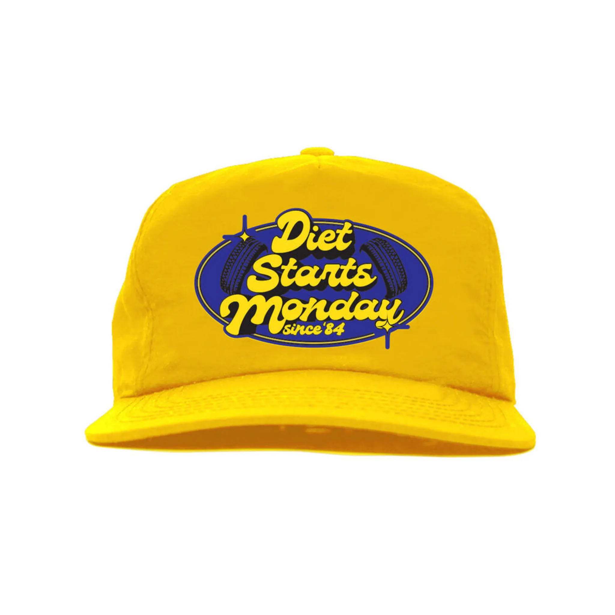 Diet Starts Monday Auto Hat (Yellow)