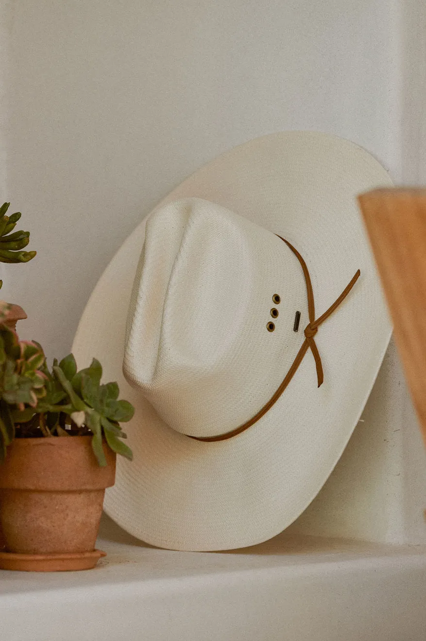 El Paso Straw Reserve Cowboy Hat - Off White