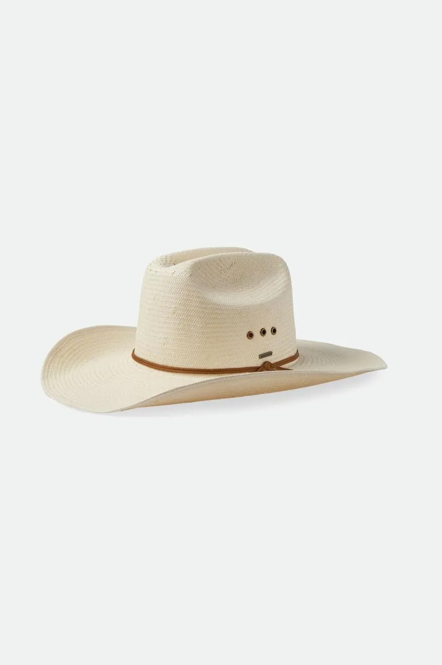 El Paso Straw Reserve Cowboy Hat - Off White