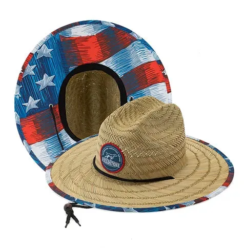 Fieldstone Youth USA Straw Hat 5y & Under