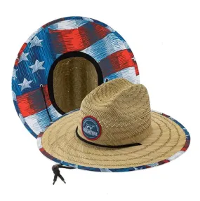 Fieldstone Youth USA Straw Hat 5y & Under