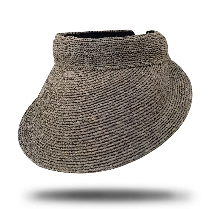 Fine Raffia Visor-HV061