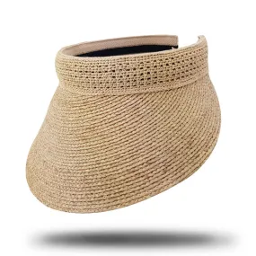 Fine Raffia Visor-HV061