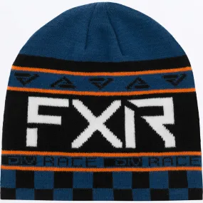 FXR Race Division Beanie Dark Steel/Orange