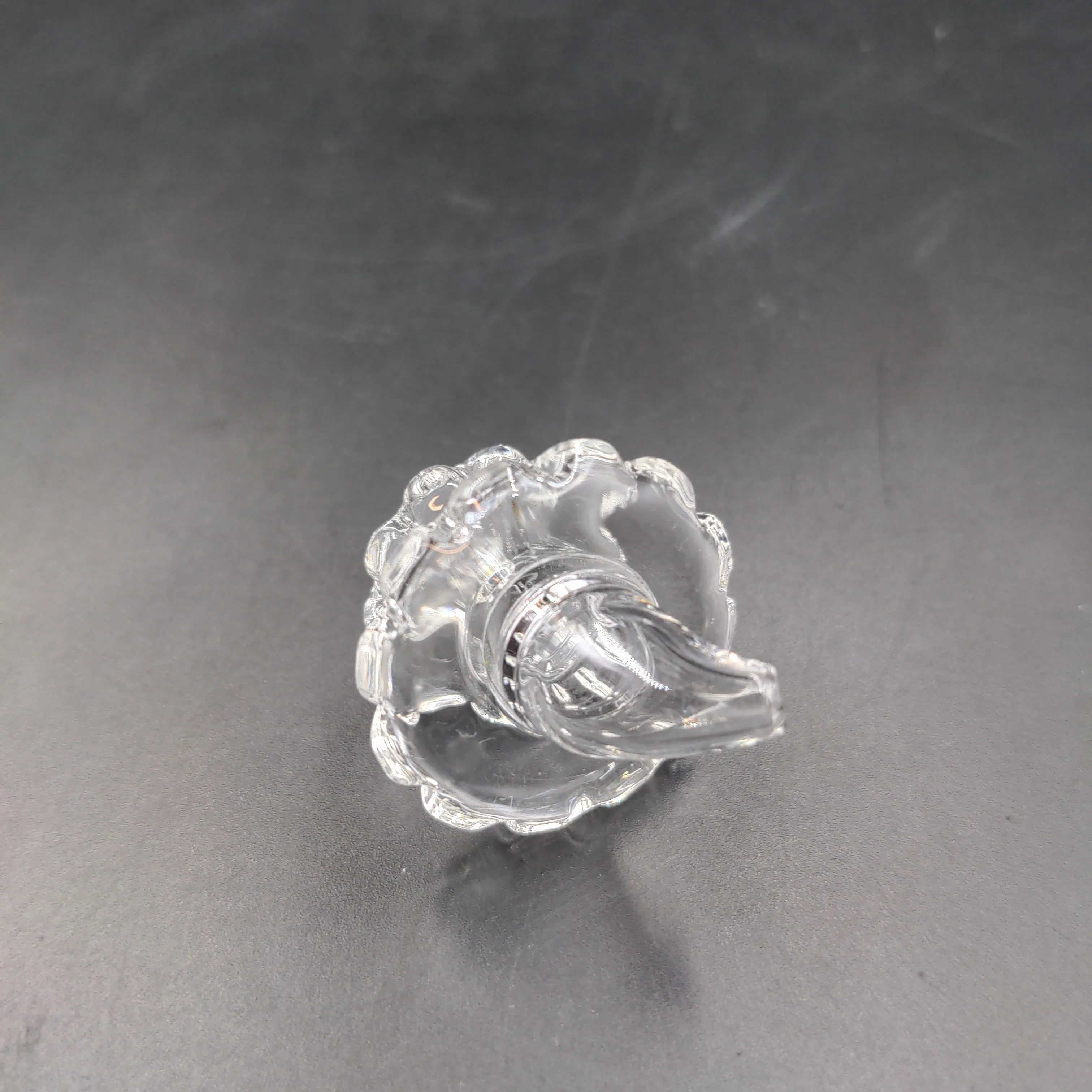 Glass Gear Carb Cap | 30mm | Clear