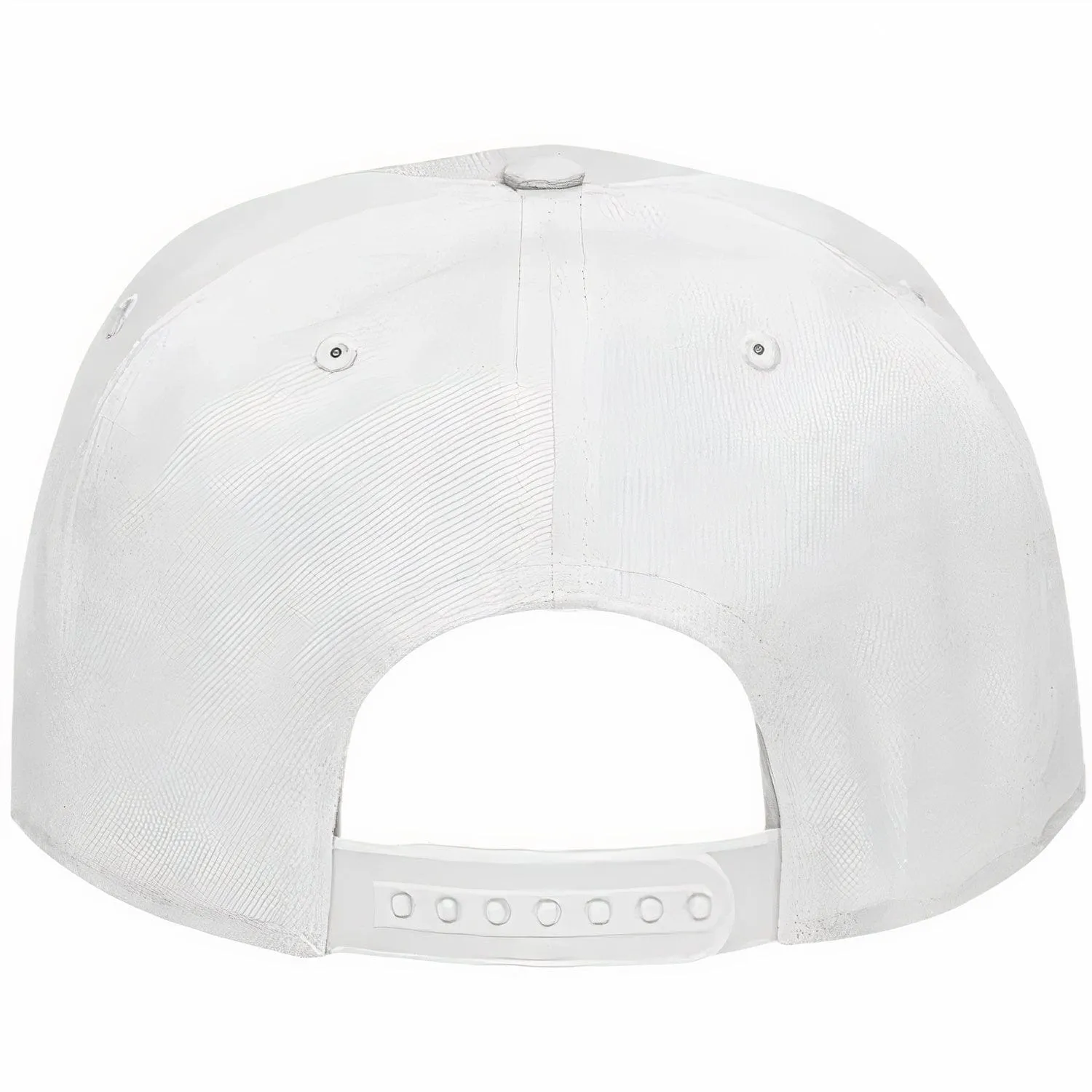 GLOW HEART BAWS : White Snapback Hat