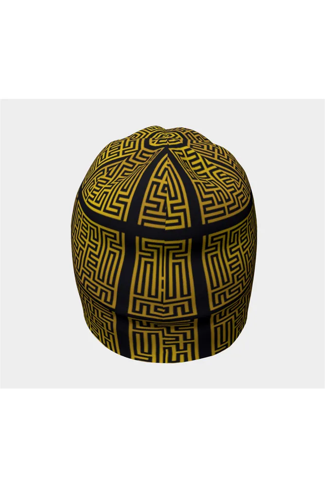 Golden Maze Beanie