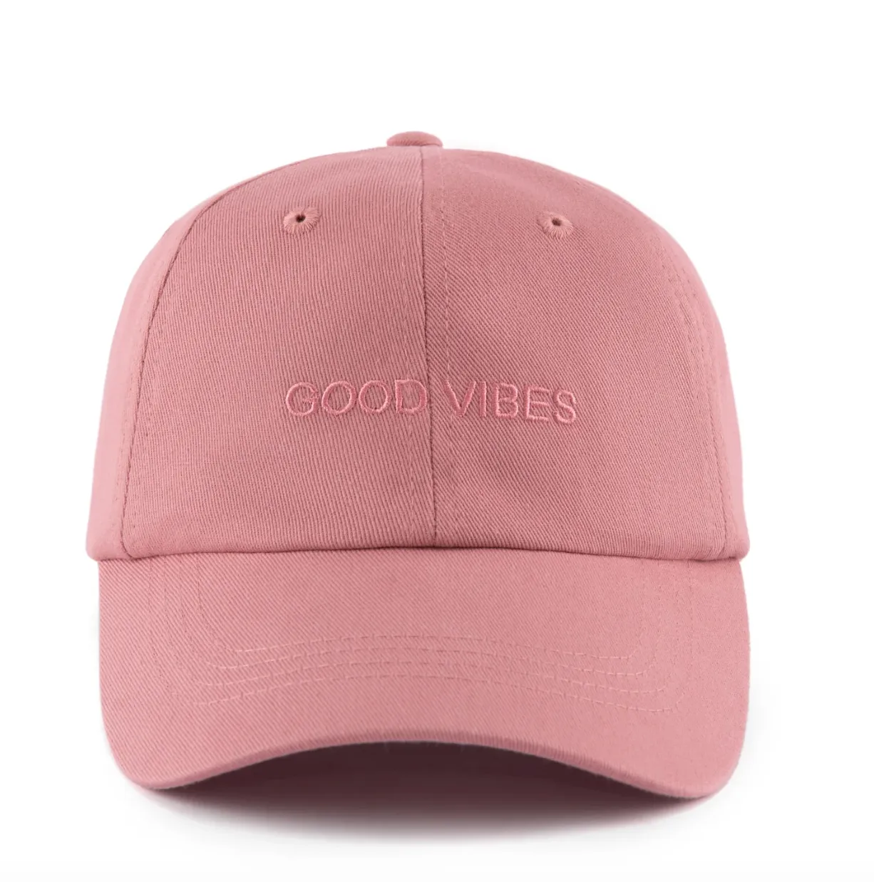 Good Vibes Cap - Dusty Rose (Baby-Adults)