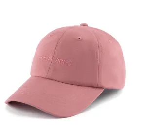 Good Vibes Cap - Dusty Rose (Baby-Adults)