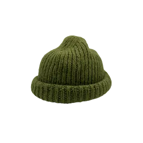 Green Alpaca Beanie