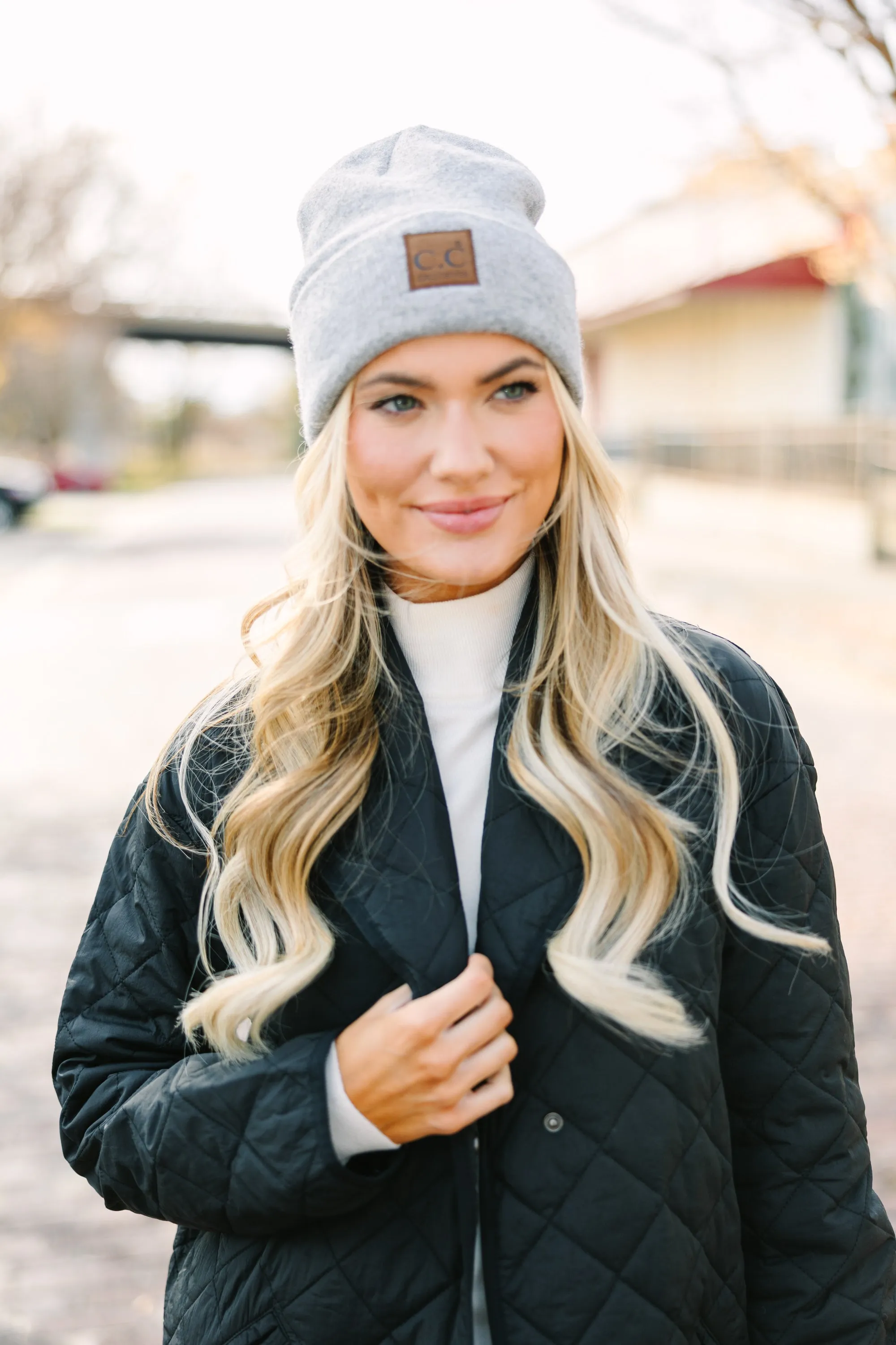 Heading Out Heather Gray CC Beanie