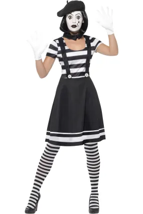 Lady Mime Artist Costume