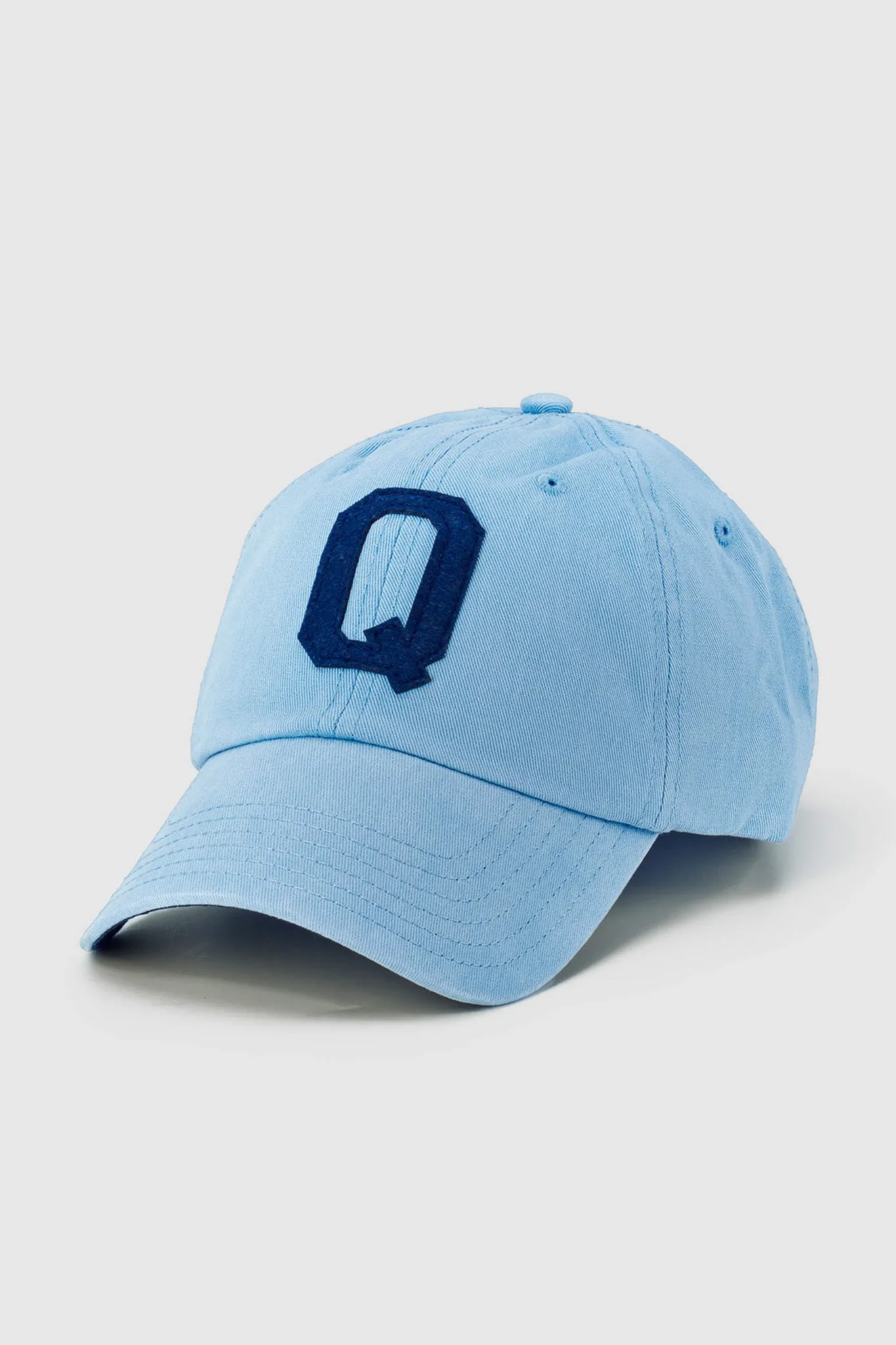 Letter Cap Blue