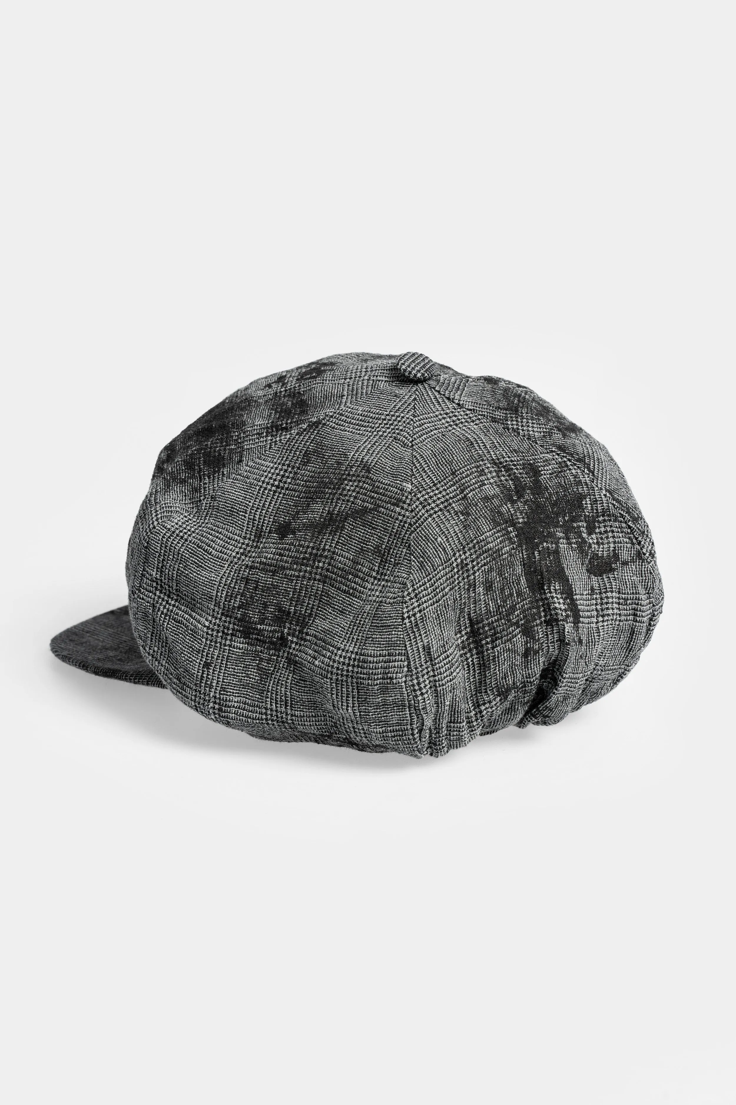 Linen blend beret, Chalkboard