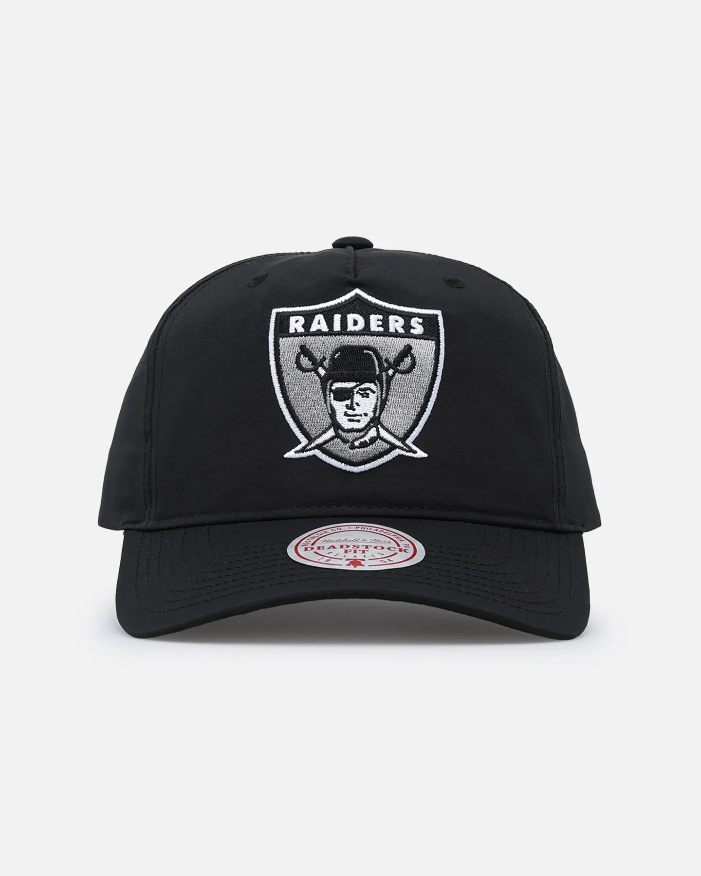 Mitchell & Ness Las Vegas Raiders Retro Matte Nylon Origins Snapback Black