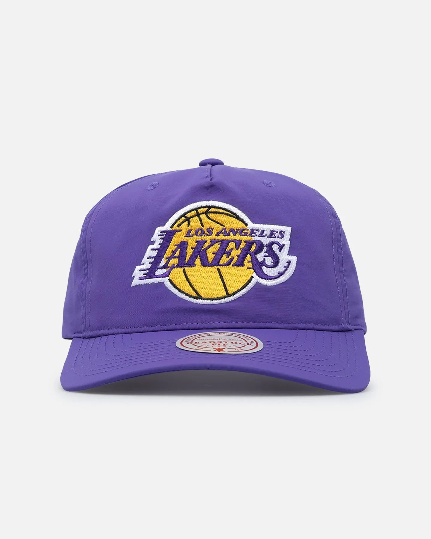 Mitchell & Ness Vintage Los Angeles Lakers Retro Matte Nylon Snapback Cap - Purple