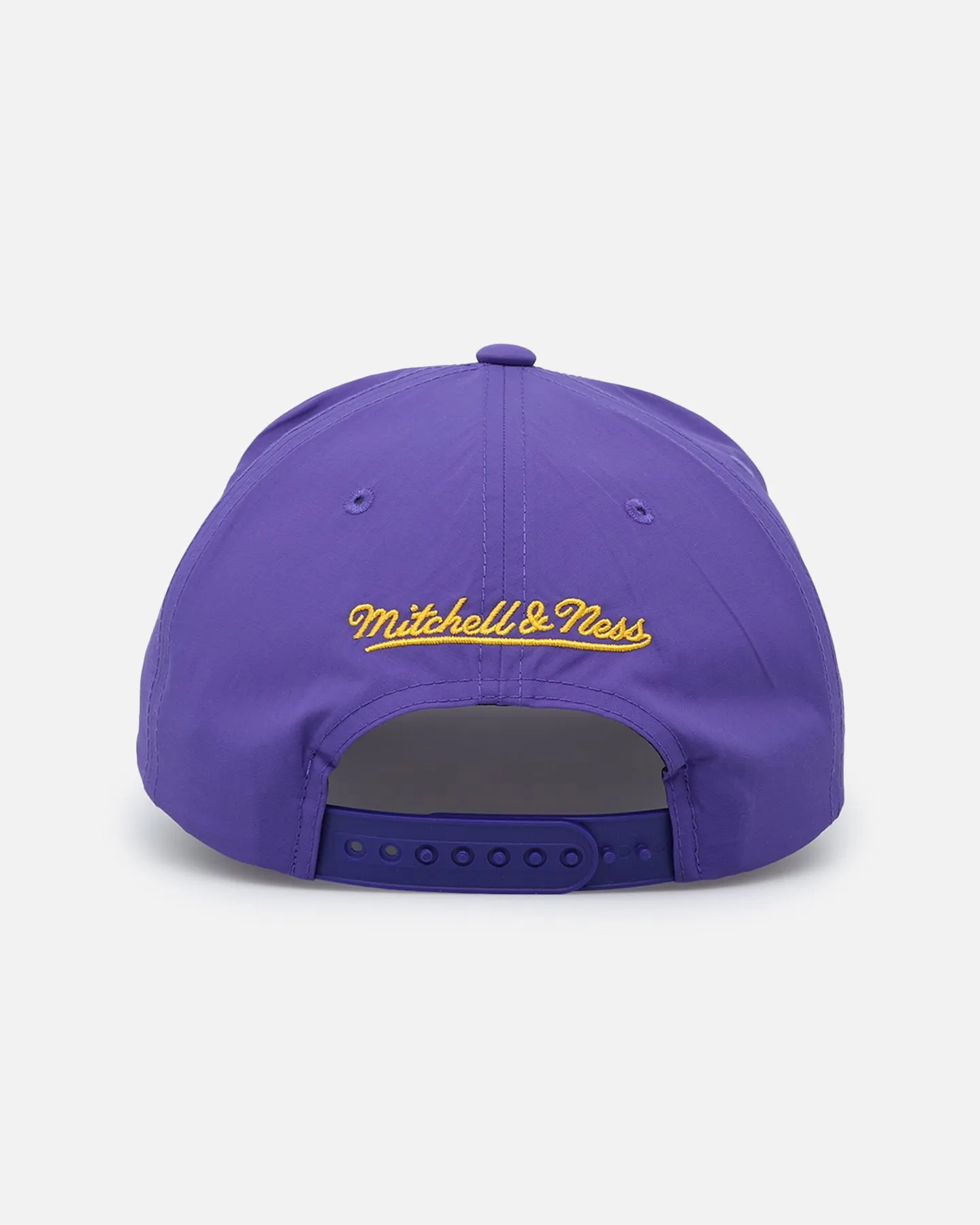 Mitchell & Ness Vintage Los Angeles Lakers Retro Matte Nylon Snapback Cap - Purple