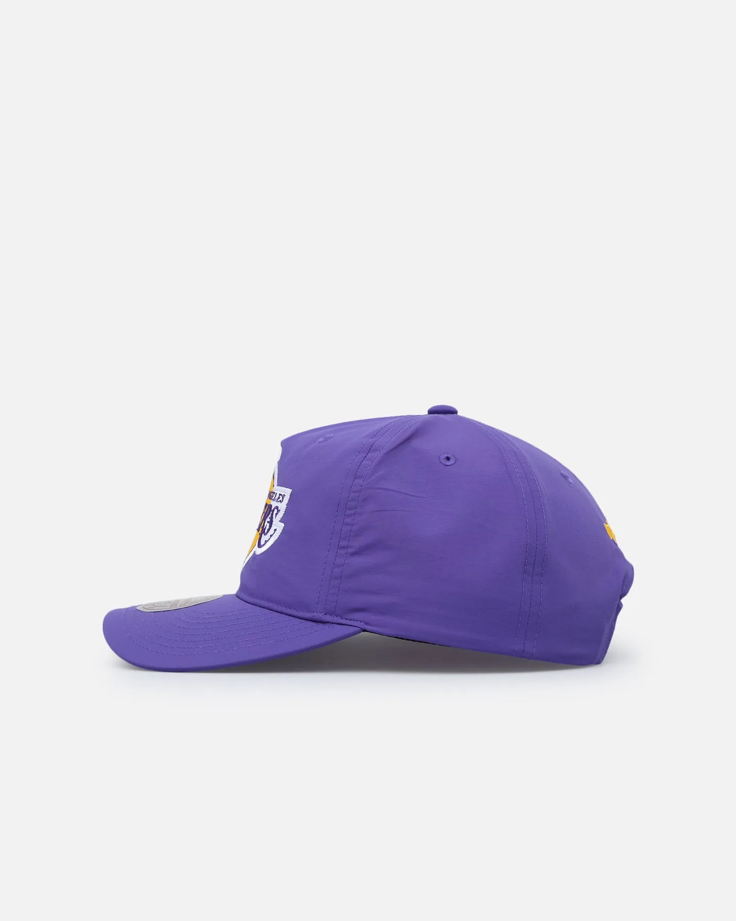 Mitchell & Ness Vintage Los Angeles Lakers Retro Matte Nylon Snapback Cap - Purple