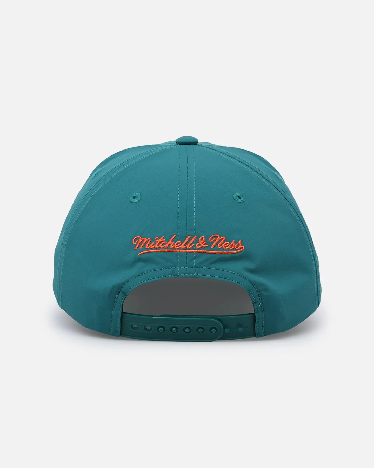 Mitchell & Ness Miami Dolphins Retro Teal Matte Nylon Origins Snapback Cap - Classic Sports Hat for Fans