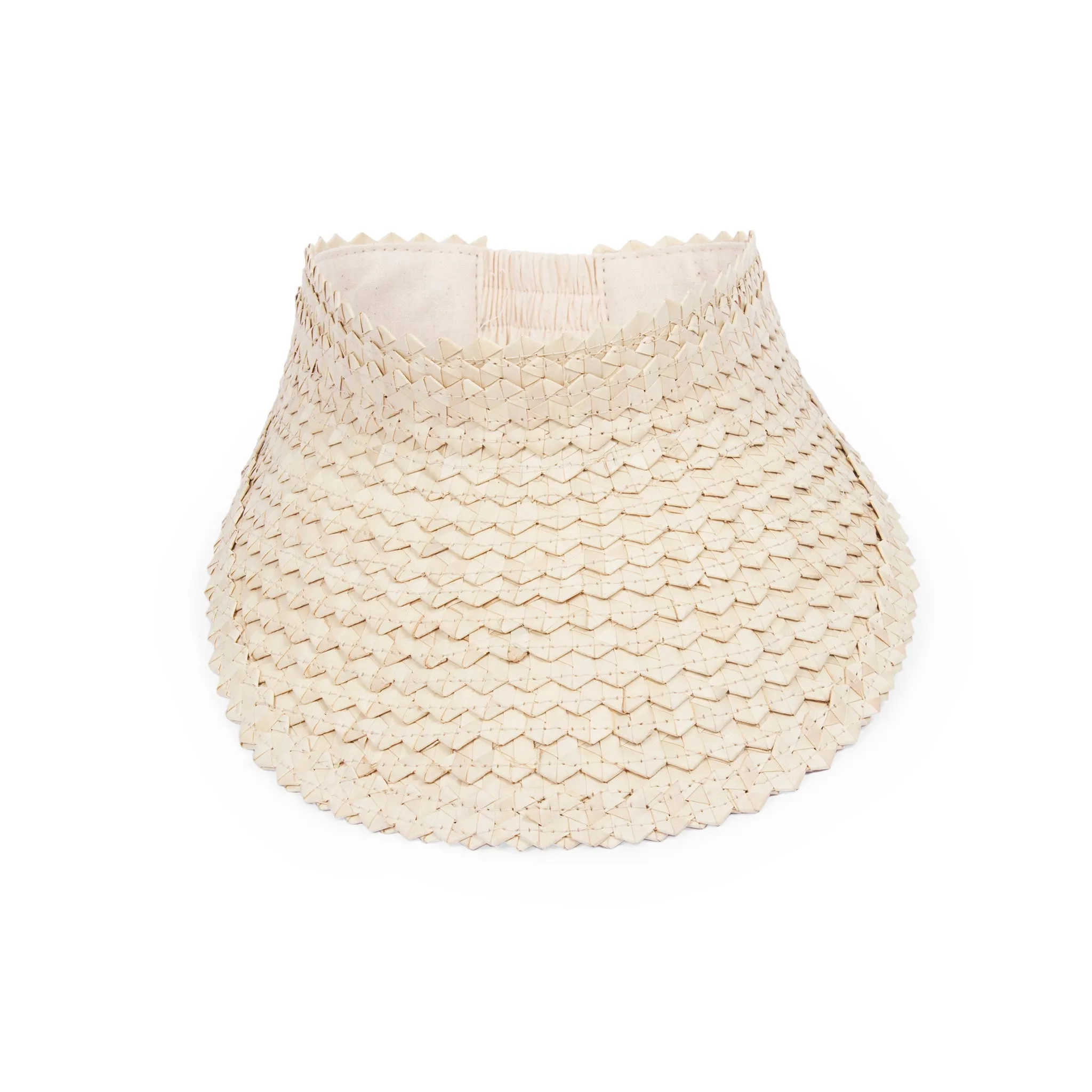 Natural Island Visor Straw Hat