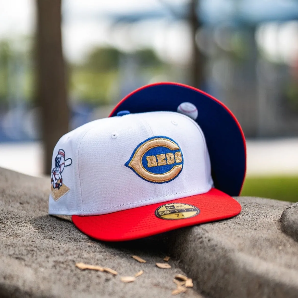 New Era Cincinnati Reds 1953 ASG Royal UV (White/Red)