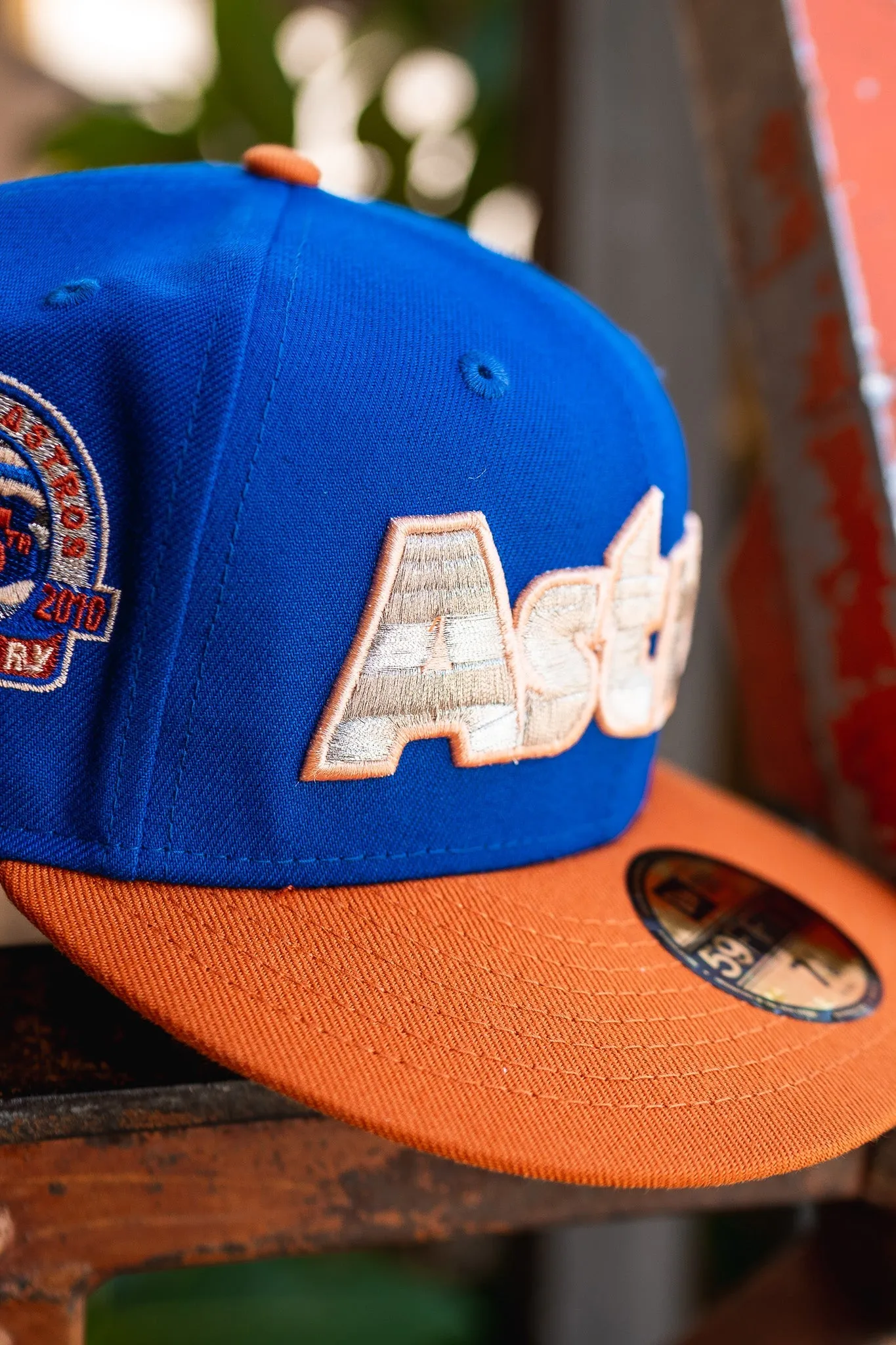 New Era Houston Astros 45th Anniversary Good Grey UV (Azure/Clay Orange)