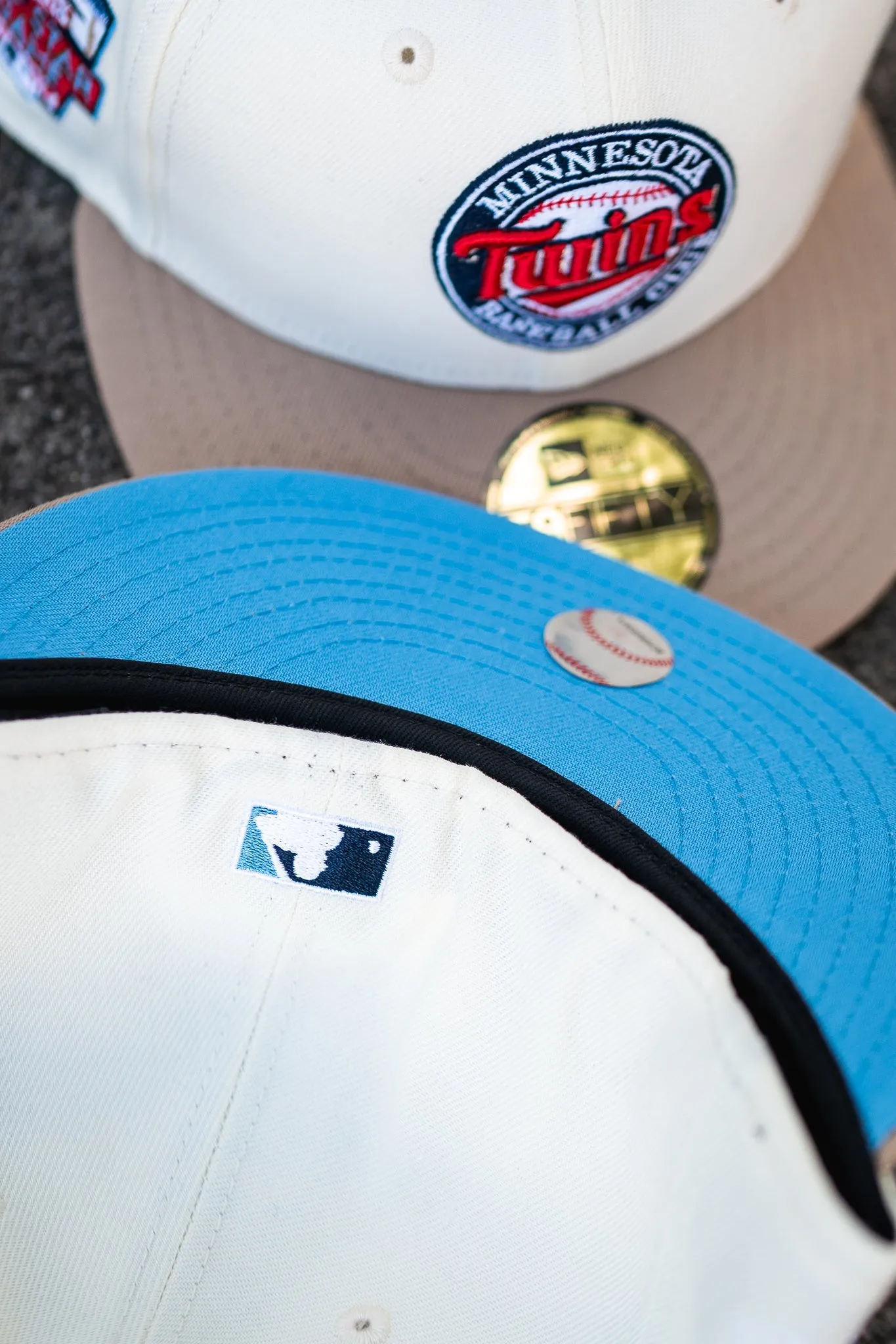 New Era Minnesota Twins 2014 ASG Sky UV (Off White/Beige)