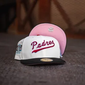 New Era San Diego Padres Stadium Patch Pink UV (Off White/Black)