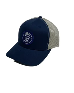 NEW St Mary Trucker Hat - Navy & Khaki